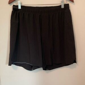 Lululemon Athletica Black Athletic Shorts with Elastic Waistband